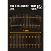 T-Model 1/72 German Railway Tracks 4 Tracks 35cm Long