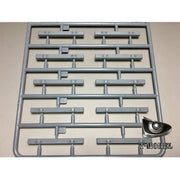 T-Model 1/72 German Railway Tracks 4 Tracks 35cm Long