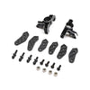 TLR Aluminium Spindle Set Black 22S Sprint Car TLR-1062