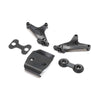 TLR 1108 Wing Mount Set Front Bumper 22X