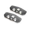 TLR +1 Titanium Adjustable Chassis Skid Plate 2pcs 8X 2.0 TLR-1228