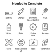 TLR 22X-4 2.0 DC 1/10 4wd Race Buggy Kit TLR-1264