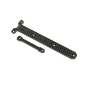 TLR TLR231088 Carbon Chassis Brace Support Set 22X-4
