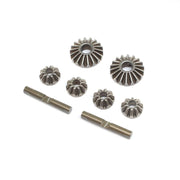 TLR TLR232129 Diff Gear and Cross Pin Set Metal 22X-4
