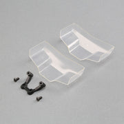 TLR TLR330010 Low Front Wing Clear with Mount 2pcs 22 5.0 DC Elite