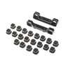 TLR TLR334062 Adjustable Pivot Set C & D Black 22 5.0