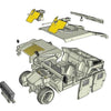 T-Model 1/72 U.S. HMMWV M1114 Model Kit