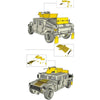 T-Model 1/72 U.S. HMMWV M1114 with GPK Turret Model Kit