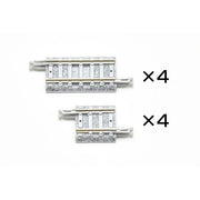 Tomix 01098 N 1098 Fraction PC Track S 18.5/S33 PC Set of Ea. 4