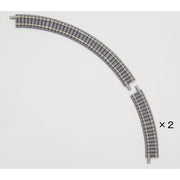 Tomix 1113 N Curve Track 7" Radius 2 Each 30 & 60¬∞ Sections