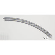 Tomix 1196 N Curve PC Track 13-15/16" 354mm Radius 45¬∞ (4)