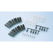 Tomix 1632 N Turn Table approach tracks 2 sets of 3 tracks