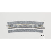 Tomix 1770 N Curve Wide PC Track 21-5/16" 541mm Radius 15¬∞ (4)