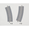 Tomix 1781 N Easement Wide PC Curve Track 11" Radius 22.5¬∞