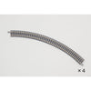 Tomix 1851 N Curve Track 11" 280mm Radius 45¬∞ (4)