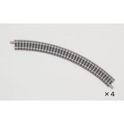 Tomix 1855 N Curve Track 9-9/16" 243mm Radius 45¬∞ (4)