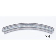 Tomix 1875 N Overhead Curve PC Track HC391-45 4pcs. Set