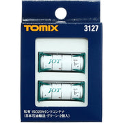 Tomix 3127 N ISO20ft tank JOT Green