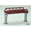 Tomix 3250 N Pony Truss Iron Bridge Red