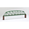 Tomix 3279 N 3279 Single Truss Curve Iron Bridge Straight 420mm Green