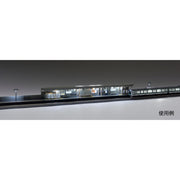 Tomix 4285 N One-sided Platform urban type with lighting