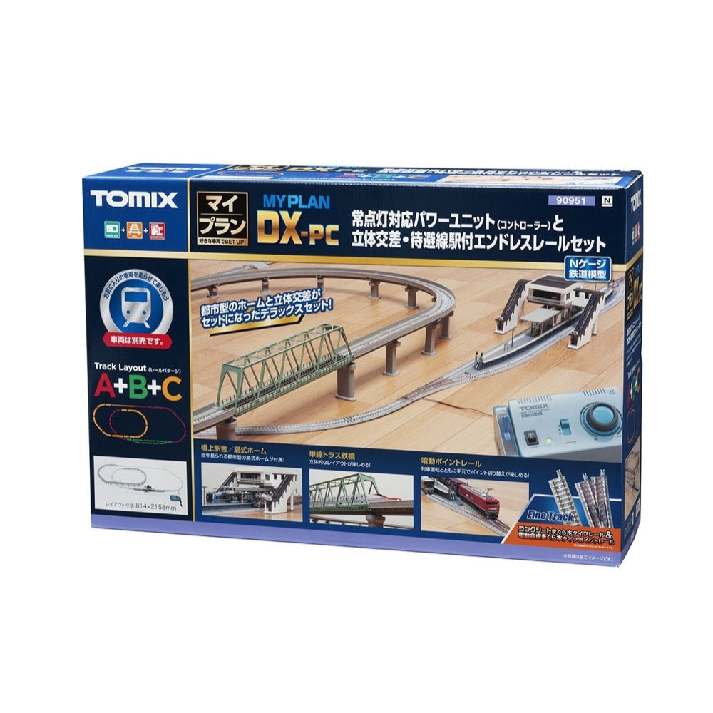 Tomix 90951 N Track Set DX-PC – Metro Hobbies