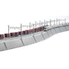 Tomix 91047 N Embankment Large Curve for Double Track Set