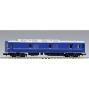 Tomix 9538 N JNR Passenger Car Kani 24-100 Type (Silver Belt) Single Car