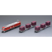 Tomix 98485 N EF510-0 Container Train 3 cars pack