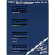 Tomix 98803 N JNR 24 Series 25-100 Limited Express Sleeper Passenger Car Extension 4 Car Set