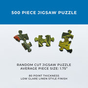 New York Puzzle Company Among Flowers 500pc Jigsaw Puzzle