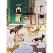 New York Puzzle Company Puzzle A Rainy Day 500pc Jigsaw Puzzle