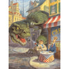 New York Puzzle Company Peter de Seve Jurassic Paris 1000pc Jigsaw Puzzle