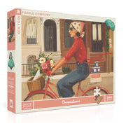 New York Puzzle Company Janet Hill Brownstones 1000pc Jigsaw Puzzle