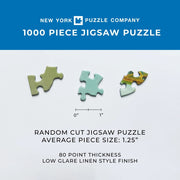 New York Puzzle Company Delivering Spring 1000pc Jigsaw Puzzzle