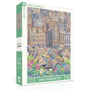 New York Puzzle Company TNYPC-NPZMT24269 Dam Charming City 1000pc Jigsaw Puzzle
