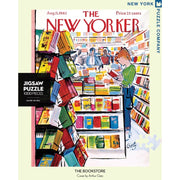 New York Puzzle Company The Bookstore 1000pc Jigsaw Puzzle