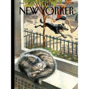 New York Puzzle Company Let Sleeping Cats Lie 500pc Jigsaw Puzzle