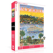 New York Puzzle Company Sunset Cruise 1000pc Jigsaw Puzzle