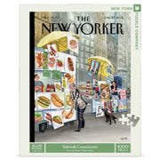 New York Puzzle Company Sidewalk Connoisseurs 1000pc Jigsaw Puzzle