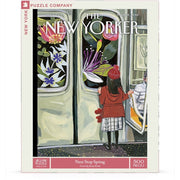 New York Puzzle Company Next Stop Spring 500pc Jigsaw Puzzle