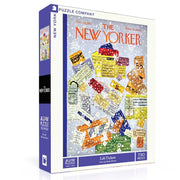 New York Puzzle Company Puzzle Lift Tickets 750pc Jigsaw Puzzle