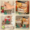 Tonecheer Time Bookstore Storage Book Nook