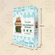 Tonecheer Time Bookstore Storage Book Nook