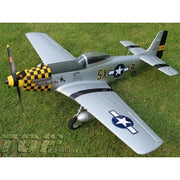 Top RC 750mm P-51D (Yellow) PNP + Flight Controller RC Aircraft