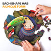 Escape Welt Toucan 300pc Wooden Jigsaw Puzzle