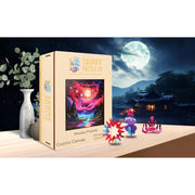 Trippy Puzzle Co Cosmic Canvas 300pc Wooden Jigsaw Puzzle