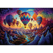 Trippy Puzzle Co Rainbow Ride 1000pc Jigsaw Puzzle