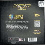 Trippy Puzzle Co Rainbow Ride 1000pc Jigsaw Puzzle