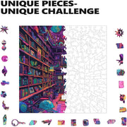 Trippy Puzzle Co Chaos Chronicles 300pc Wooden Jigsaw Puzzle